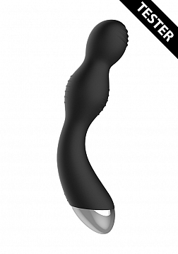 E-Stimulation G/P-Spot Vibrator - Black - Tester