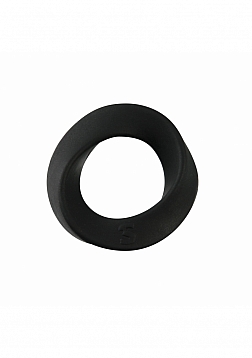 Endless Cockring - Regular -BULK - Black